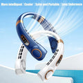 Wearable Neck Air Conditioner Fan USB - C Rechargeable Bladeless Hands - Free Personal Cooling - Quincelle.co