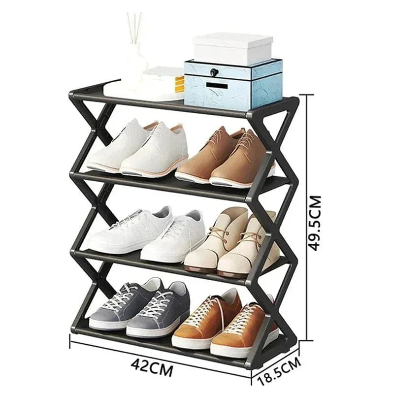 X - Tidy: Multi - functional Space - Saving Shoe Rack Cabinet - Quincelle.co