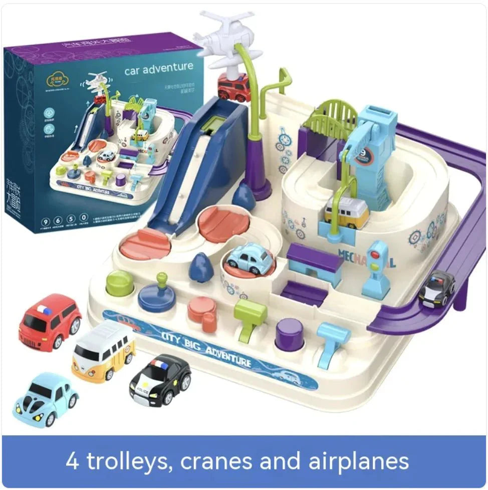 Children's Adventure Train Set Toy for Car Entrance — View 14