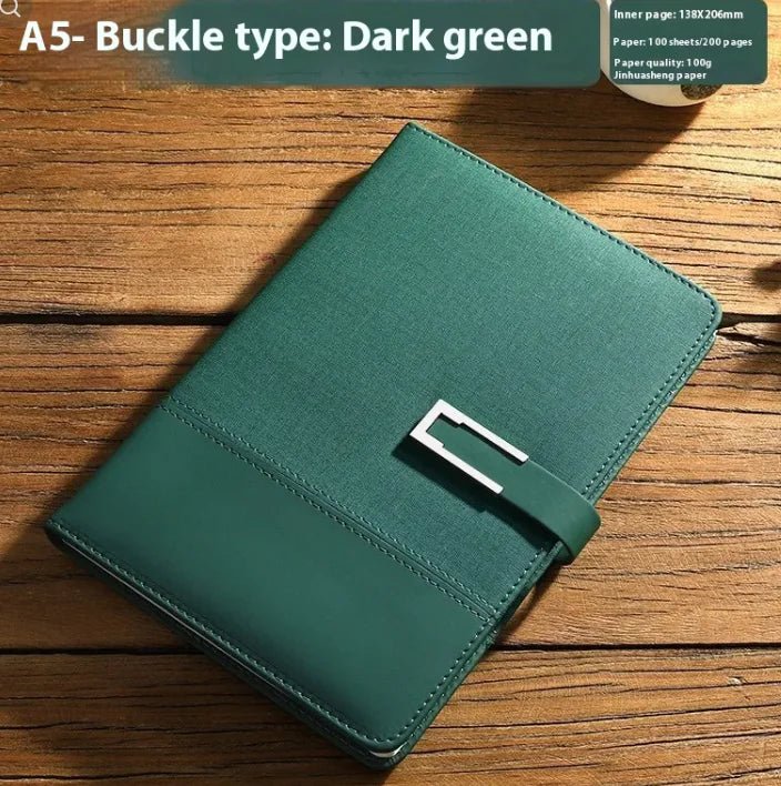 Business Thickening Notebook Soft Leather High-grade Gift Set — View 30