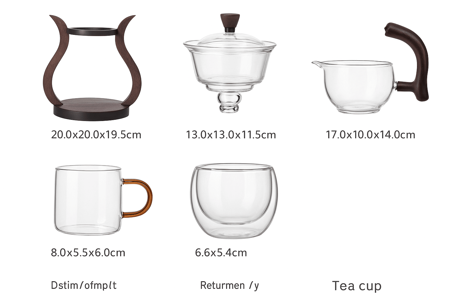 ZenFlow™ Chinese Glass Tea Set | Premium Magnetic Switch Infuser Teapot - Quincelle.co