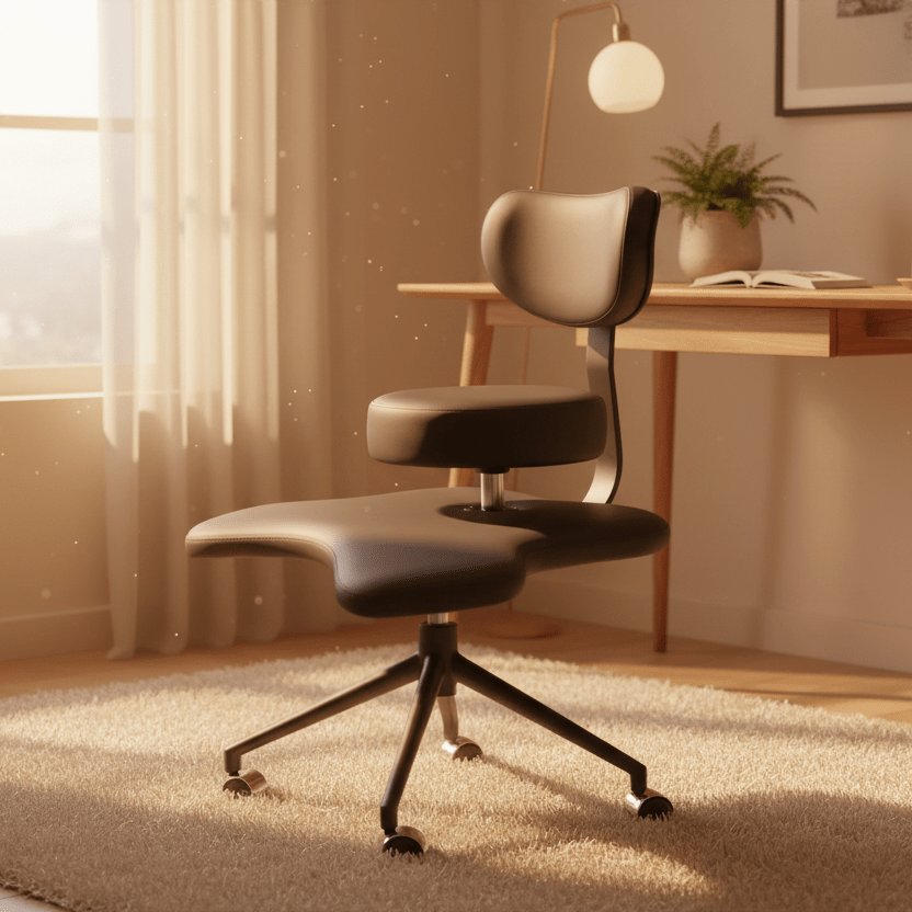 Quincelle Cross - Legged Kneeling Chair - Premium Ergonomic Yoga Meditation Seat - Quincelle.co